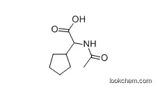 Molecular Structure of 2521-83-7 ((ACETYLAMINO)(CYCLOPENTYL)ACETIC ACID)